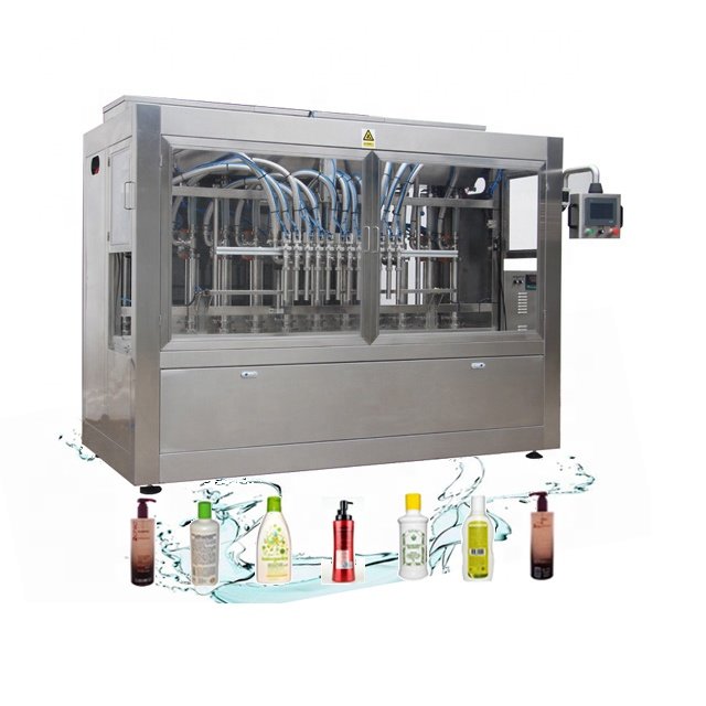Npack Full Auto Servo Motor 8 Nozzle Hair Pomade Quantitative Filling Machine for Small Business